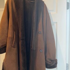 Shearling coat